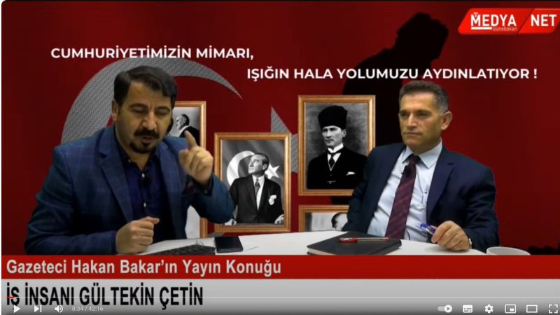 Gazeteci Günebakan Hakan’ın konuğu oldum